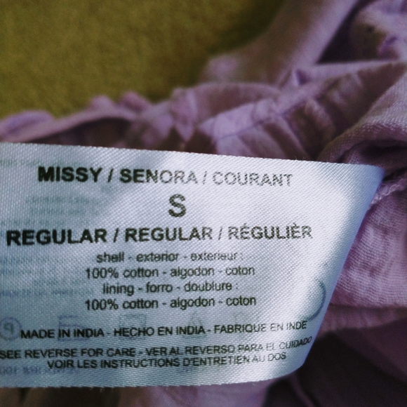 Ella Moss Women's Alanis Babydoll Woven Top - Picture 13 of 15